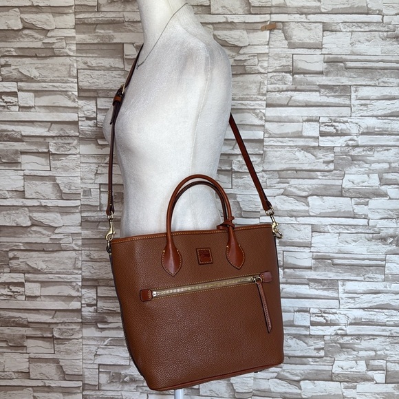 Dooney & Bourke Pebble Grain Handle Tote - Picture 12 of 16
